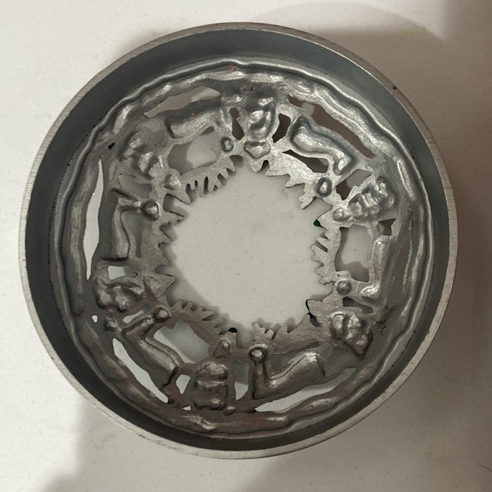 NEW Yankee Candle Christmas Winter Scene Design Illuma-Lid Jar Candle lid 2 lids - Picture 7 of 10